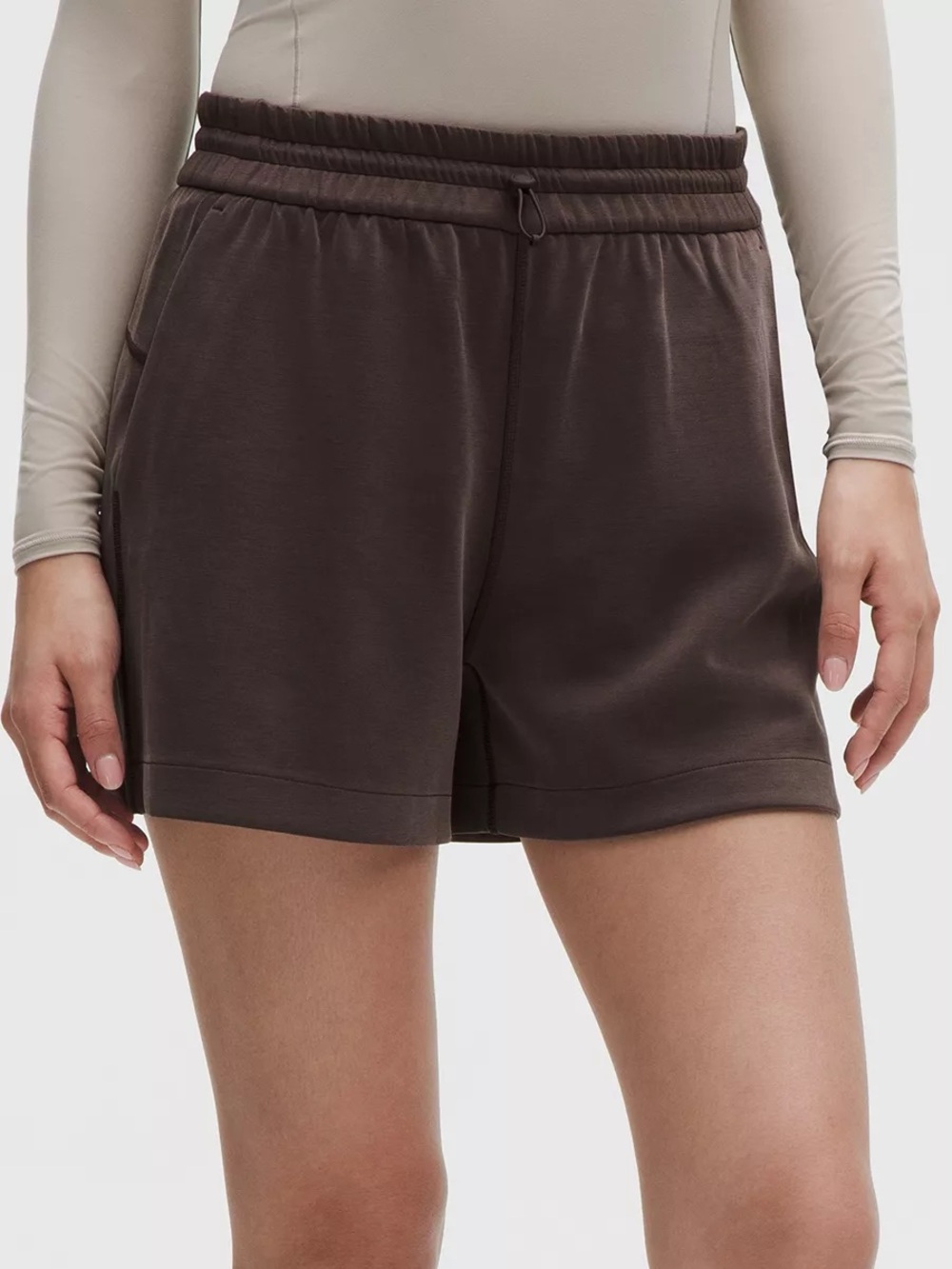 Lululemon Athletica Black Softstream High Rise Shorts Size 8